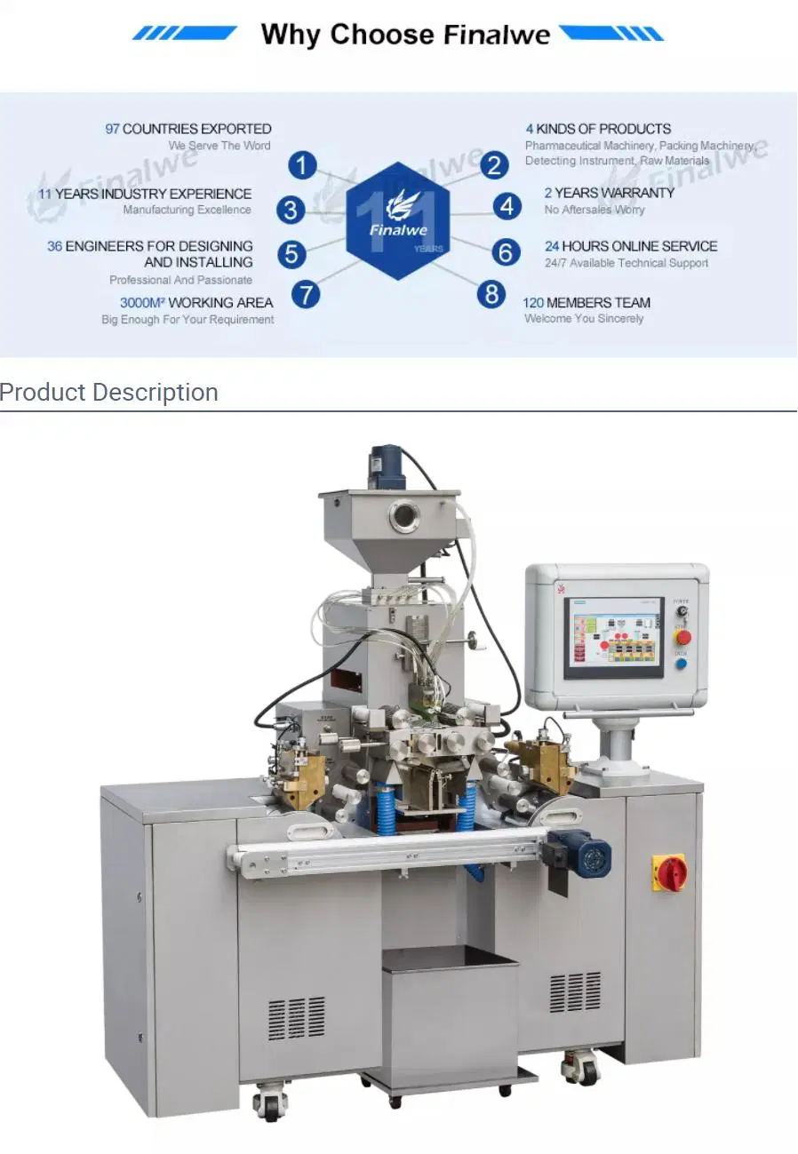 Laboratory Soft Capsule Production Line Fish Liver Oil Soft Capsule Processing Equipment