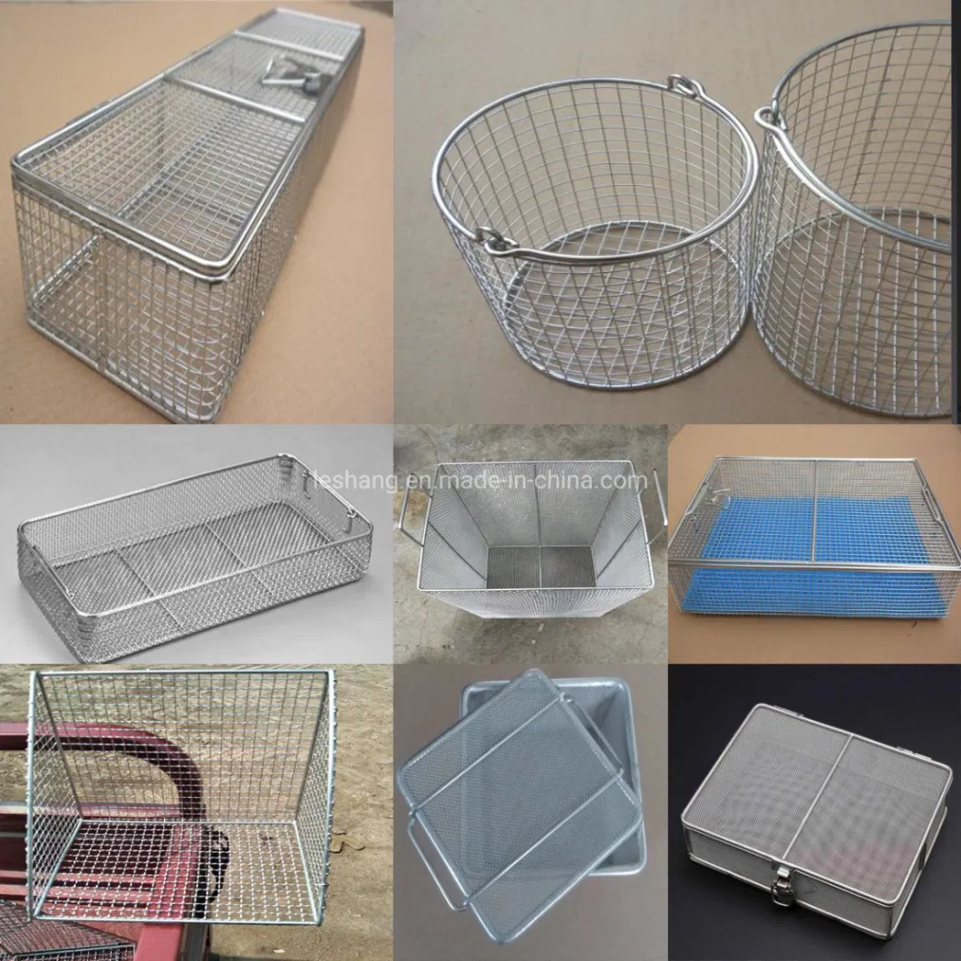 Food Grade 304 Stainless Steel Wire Mesh Drying Tray for Vegetable Fruit
