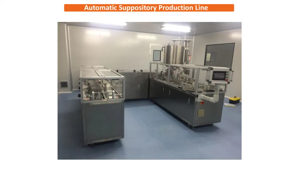 Pharmaceutical Suppository Production Line Machine Filling and Sealing System