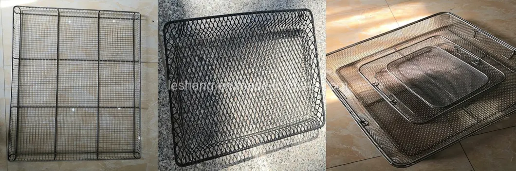 Stainless Steel Wire Mesh Tray for Drying Fruit and Vegetables