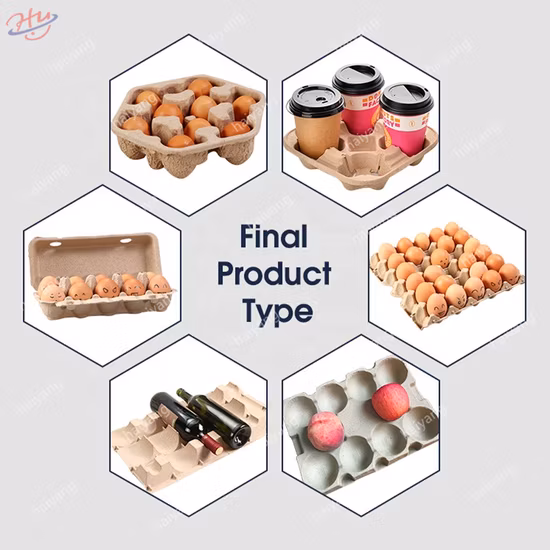 220/380/440V with Drying Function Factory Paper Fruit Price Egg Tray Machine High Quality