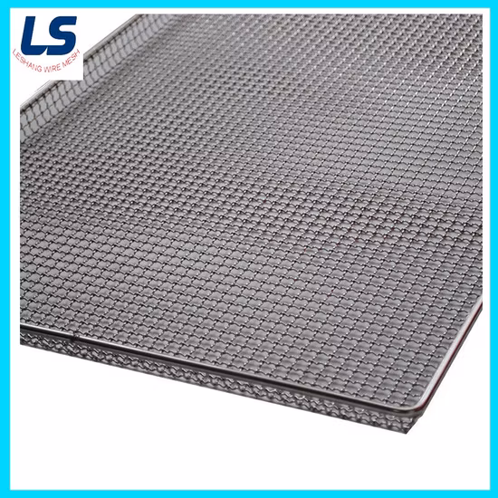 18*25*1 Inch Wire Mesh Baking Tray Stainless Steel for BBQ / Drying Food