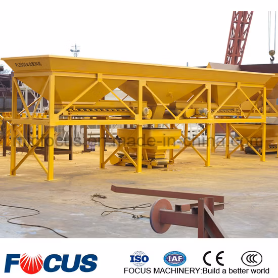 PLD800 Aggregate Weighing Hopper, 48m3/H Automatic Aggregate Batching System