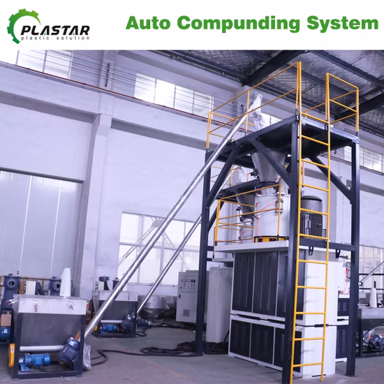 Powder Pellet Material Auto Conveying Dosing Weighing Batching Mixing Machine System